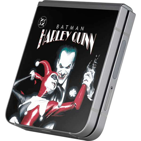 DC Comics The Joker Batman: Harley Quinn Cover #1 Art by Alex Ross. Piece Also known as Tango with Evil Galaxy Z Flip6 Skin