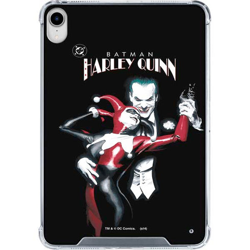 DC Comics The Joker Batman: Harley Quinn Cover #1 Art by Alex Ross. Piece Also known as Tango with Evil iPad 11th Gen (2025) Clear Case