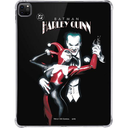 DC Comics The Joker Batman: Harley Quinn Cover #1 Art by Alex Ross. Piece Also known as Tango with Evil iPad Pro 11in (2024) Clear Case