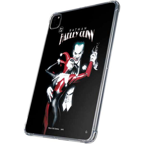 DC Comics The Joker Batman: Harley Quinn Cover #1 Art by Alex Ross. Piece Also known as Tango with Evil iPad Pro 11in (2024) Clear Case