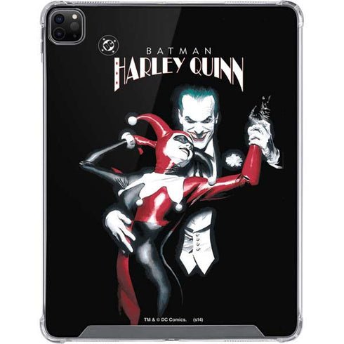 DC Comics The Joker Batman: Harley Quinn Cover #1 Art by Alex Ross. Piece Also known as Tango with Evil iPad Cases