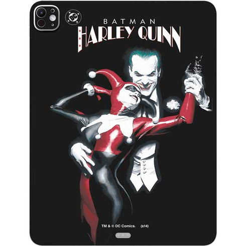 DC Comics The Joker Batman: Harley Quinn Cover #1 Art by Alex Ross. Piece Also known as Tango with Evil iPad Pro 13in M4 (2024) Skin