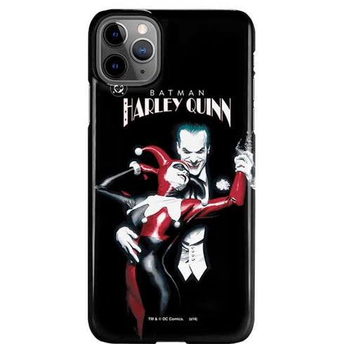 DC Comics The Joker Batman: Harley Quinn Cover #1 Art by Alex Ross. Piece Also known as Tango with Evil iPhone Cases
