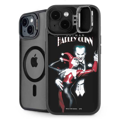 DC Comics The Joker Batman: Harley Quinn Cover #1 Art by Alex Ross. Piece Also known as Tango with Evil iPhone 13 Kickstand Case