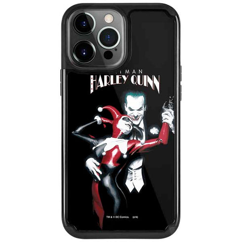 DC Comics The Joker Batman: Harley Quinn Cover #1 Art by Alex Ross. Piece Also known as Tango with Evil iPhone Cases