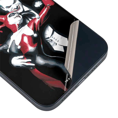 DC Comics The Joker Batman: Harley Quinn Cover #1 Art by Alex Ross. Piece Also known as Tango with Evil iPhone 15 Skin