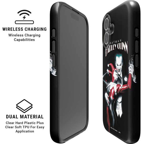 DC Comics The Joker Batman: Harley Quinn Cover #1 Art by Alex Ross. Piece Also known as Tango with Evil iPhone 16 Magsafe Impact Case