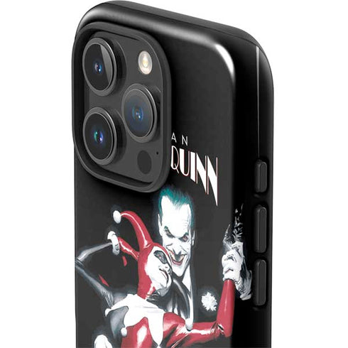 DC Comics The Joker Batman: Harley Quinn Cover #1 Art by Alex Ross. Piece Also known as Tango with Evil iPhone 16 Pro Impact Case