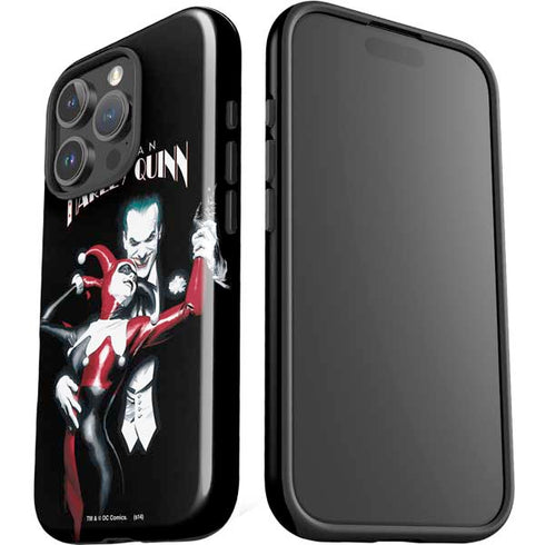 DC Comics The Joker Batman: Harley Quinn Cover #1 Art by Alex Ross. Piece Also known as Tango with Evil iPhone 16 Pro Impact Case