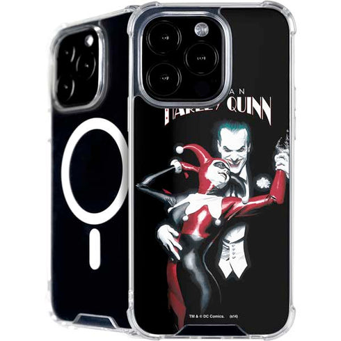 DC Comics The Joker Batman: Harley Quinn Cover #1 Art by Alex Ross. Piece Also known as Tango with Evil iPhone 16 Pro MagSafe Case