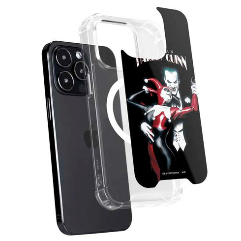 DC Comics The Joker Batman: Harley Quinn Cover #1 Art by Alex Ross. Piece Also known as Tango with Evil iPhone 16 Pro MagSafe Case