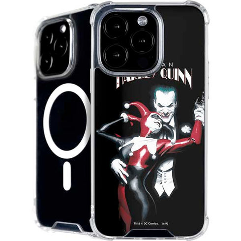 DC Comics The Joker Batman: Harley Quinn Cover #1 Art by Alex Ross. Piece Also known as Tango with Evil iPhone 16 Pro Max MagSafe Case