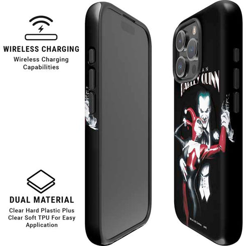 DC Comics The Joker Batman: Harley Quinn Cover #1 Art by Alex Ross. Piece Also known as Tango with Evil iPhone 16 Pro Max Magsafe Impact Case