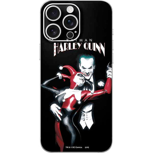 DC Comics The Joker Batman: Harley Quinn Cover #1 Art by Alex Ross. Piece Also known as Tango with Evil iPhone 16 Pro Max Skin