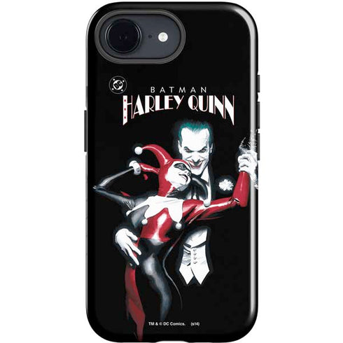 DC Comics The Joker Batman: Harley Quinn Cover #1 Art by Alex Ross. Piece Also known as Tango with Evil iPhone 16e Impact Case