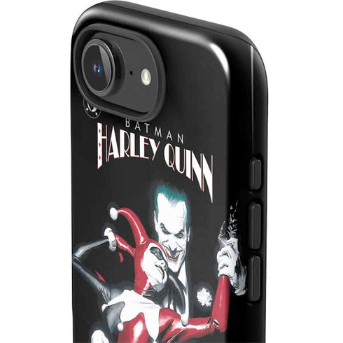 DC Comics The Joker Batman: Harley Quinn Cover #1 Art by Alex Ross. Piece Also known as Tango with Evil iPhone 16e Impact Case
