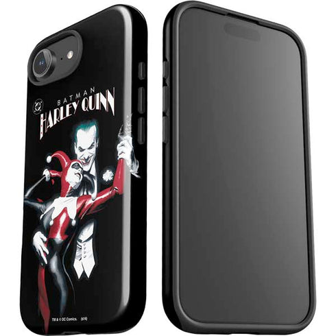 DC Comics The Joker Batman: Harley Quinn Cover #1 Art by Alex Ross. Piece Also known as Tango with Evil iPhone 16e Impact Case