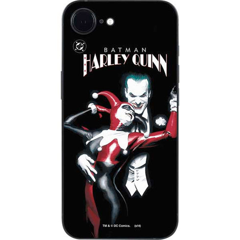 DC Comics The Joker Batman: Harley Quinn Cover #1 Art by Alex Ross. Piece Also known as Tango with Evil iPhone 16e Skin