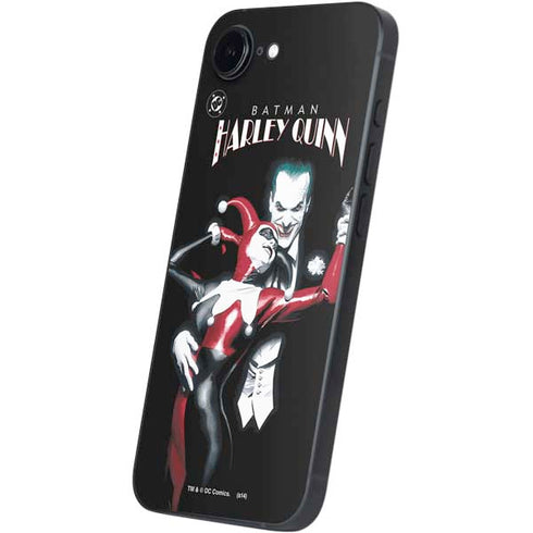 DC Comics The Joker Batman: Harley Quinn Cover #1 Art by Alex Ross. Piece Also known as Tango with Evil iPhone 16e Skin