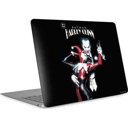 DC Comics The Joker Batman: Harley Quinn Cover #1 Art by Alex Ross. Piece Also known as Tango with Evil Apple MacBook Air Skin