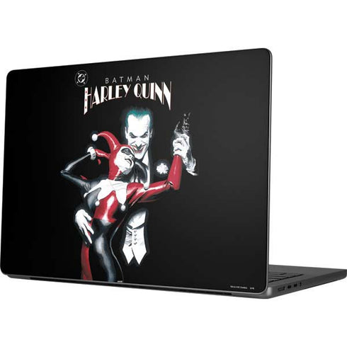 DC Comics The Joker Batman: Harley Quinn Cover #1 Art by Alex Ross. Piece Also known as Tango with Evil Apple MacBook Pro 14-inch Skin