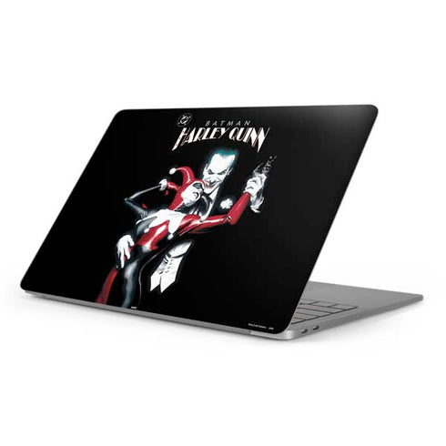 DC Comics The Joker Batman: Harley Quinn Cover #1 Art by Alex Ross. Piece Also known as Tango with Evil Apple MacBook Pro 16-inch Skin