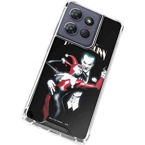 DC Comics The Joker Batman: Harley Quinn Cover #1 Art by Alex Ross. Piece Also known as Tango with Evil Moto G 5G (2025) Clear Case