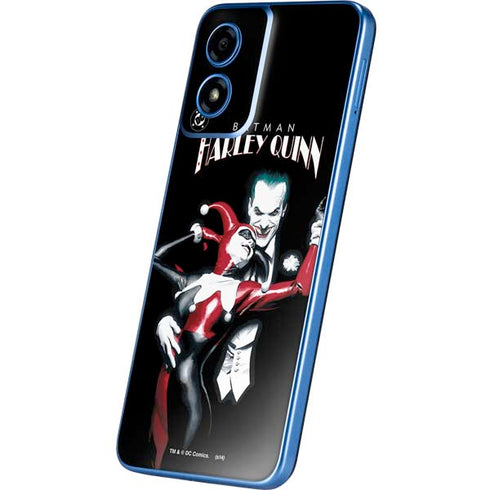 DC Comics The Joker Batman: Harley Quinn Cover #1 Art by Alex Ross. Piece Also known as Tango with Evil Moto G Play 4G (2024) Skin
