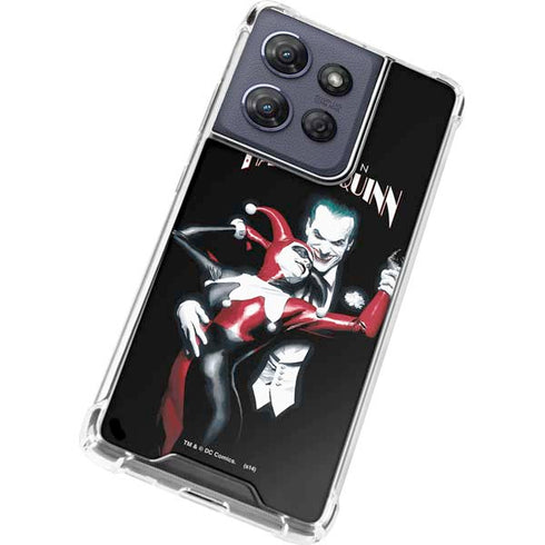 DC Comics The Joker Batman: Harley Quinn Cover #1 Art by Alex Ross. Piece Also known as Tango with Evil Moto G Power 5G (2025) Clear Case