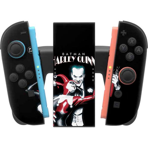 DC Comics The Joker Batman: Harley Quinn Cover #1 Art by Alex Ross. Piece Also known as Tango with Evil Nintendo Switch 2 (2025) Joy-Con Controller Skin