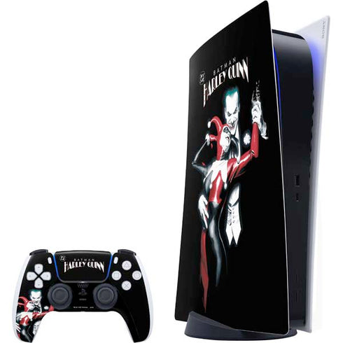 DC Comics The Joker Batman: Harley Quinn Cover #1 Art by Alex Ross. Piece Also known as Tango with Evil PlayStation PS5 Skins