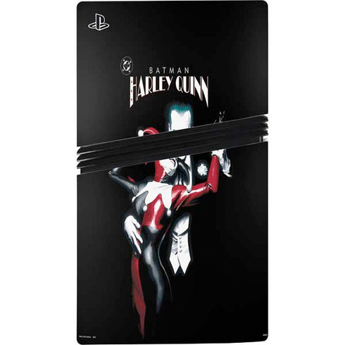 DC Comics The Joker Batman: Harley Quinn Cover #1 Art by Alex Ross. Piece Also known as Tango with Evil PS5 Pro Disk Bundle Skin