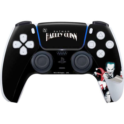 DC Comics The Joker Batman: Harley Quinn Cover #1 Art by Alex Ross. Piece Also known as Tango with Evil PS5 Pro Disk Bundle Skin