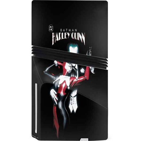 DC Comics The Joker Batman: Harley Quinn Cover #1 Art by Alex Ross. Piece Also known as Tango with Evil PS5 Pro Disk Console Skin