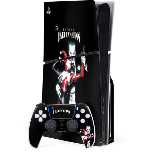 DC Comics The Joker Batman: Harley Quinn Cover #1 Art by Alex Ross. Piece Also known as Tango with Evil PlayStation PS5 Skins