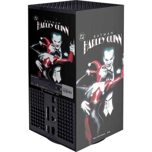 DC Comics The Joker Batman: Harley Quinn Cover #1 Art by Alex Ross. Piece Also known as Tango with Evil XBox Series X Digital Edition Console Skin