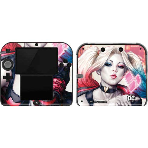 DC Comics Harley Quinn Rebirth Cover #1 Legacy Color Variant Art by Art Germ Nintendo Skins