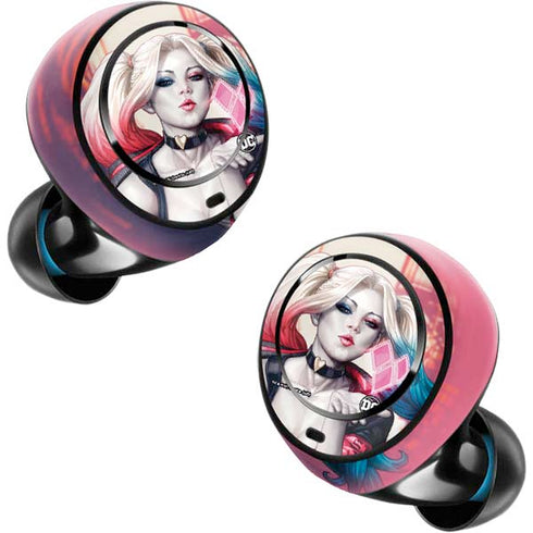 DC Comics Harley Quinn Rebirth Cover #1 Legacy Color Variant Art by Art Germ Amazon Echo Buds Skin