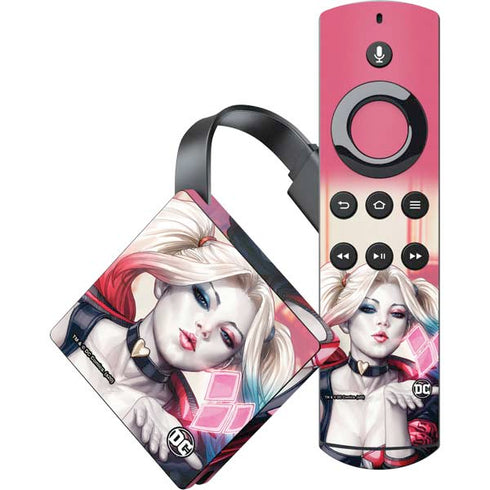 DC Comics Harley Quinn Rebirth Cover #1 Legacy Color Variant Art by Art Germ Amazon Fire TV Skin