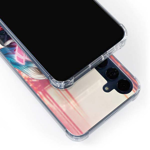 DC Comics Harley Quinn Rebirth Cover #1 Legacy Color Variant Art by Art Germ Galaxy A35 5G Clear Case