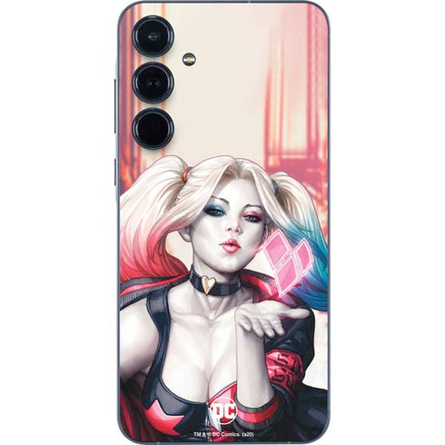 DC Comics Harley Quinn Rebirth Cover #1 Legacy Color Variant Art by Art Germ Galaxy A55 5G Skin