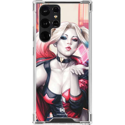 DC Comics Harley Quinn Rebirth Cover #1 Legacy Color Variant Art by Art Germ Galaxy S23 Ultra Clear Case