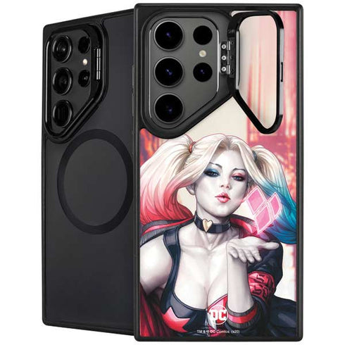 DC Comics Harley Quinn Rebirth Cover #1 Legacy Color Variant Art by Art Germ Galaxy S24 Ultra Kickstand Case