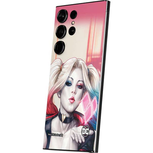 DC Comics Harley Quinn Rebirth Cover #1 Legacy Color Variant Art by Art Germ Galaxy S25 Ultra Skin