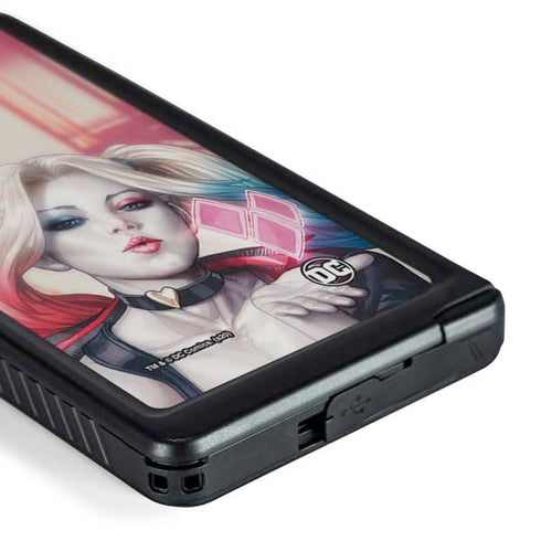 DC Comics Harley Quinn Rebirth Cover #1 Legacy Color Variant Art by Art Germ Galaxy S24 Ultra Waterproof Case