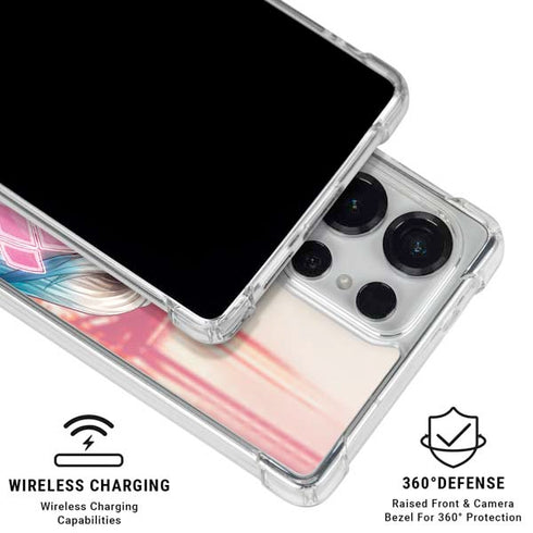 DC Comics Harley Quinn Rebirth Cover #1 Legacy Color Variant Art by Art Germ Galaxy S25 Ultra Clear Case