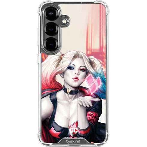 DC Comics Harley Quinn Rebirth Cover #1 Legacy Color Variant Art by Art Germ Galaxy S26 Plus Clear Case
