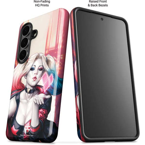 DC Comics Harley Quinn Rebirth Cover #1 Legacy Color Variant Art by Art Germ Galaxy S26 Plus Impact Case