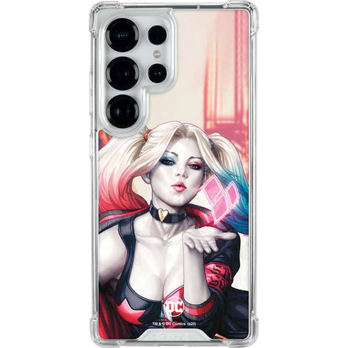 DC Comics Harley Quinn Rebirth Cover #1 Legacy Color Variant Art by Art Germ Galaxy S26 Ultra Clear Case