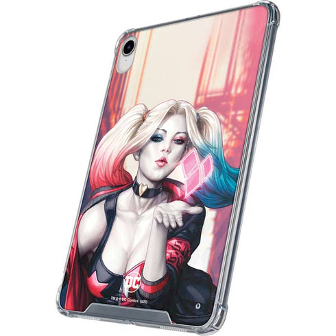 DC Comics Harley Quinn Rebirth Cover #1 Legacy Color Variant Art by Art Germ iPad 11th Gen (2025) Clear Case